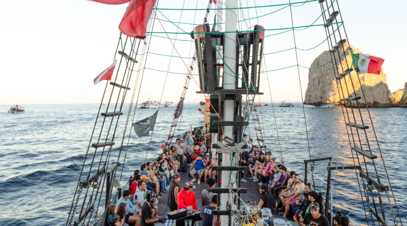 Cabo Pirates Best Whale Watching Los Cabos Boat Tour with Breakfast PIRATE ADVENTURE