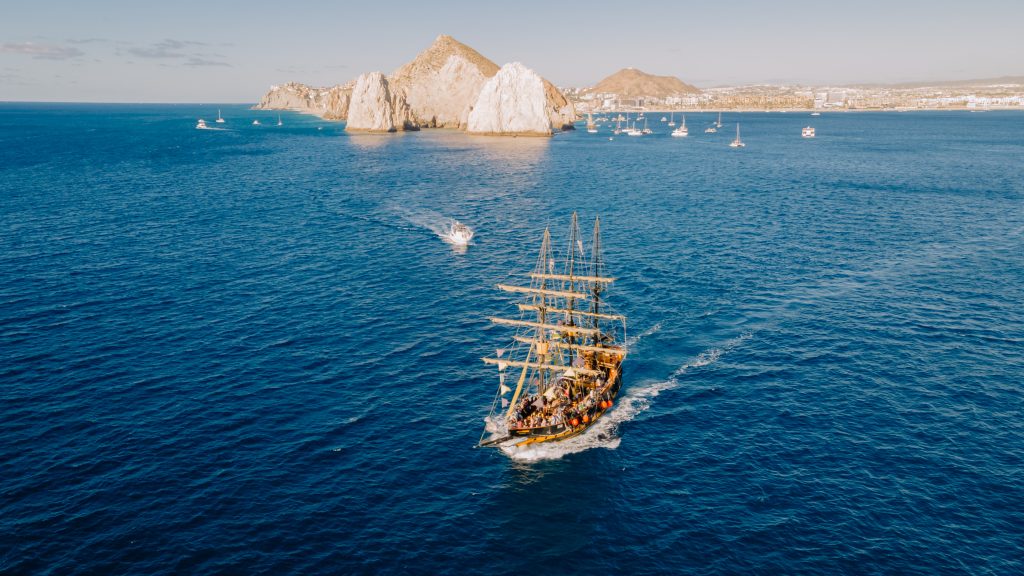 Cabo Pirates Best Whale Watching Los Cabos Boat Tour with Breakfast PIRATE ADVENTURE