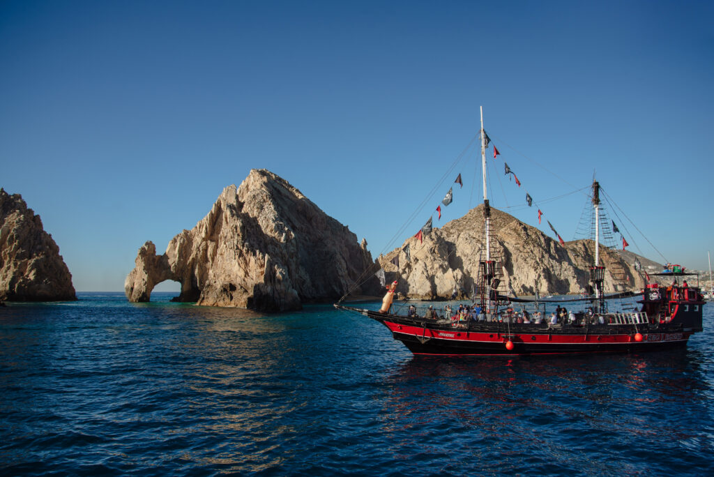 Cabo Pirates Best Whale Watching Los Cabos Boat Tour with Breakfast PIRATE ADVENTURE